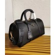 Prada Borse Firmate Replica tote Fever-Edition in nylon riciclato e Safiano Nero