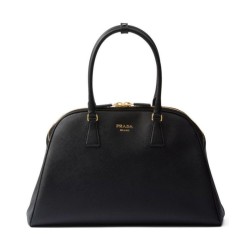 Prada Grande Borse Replica Alta Qualità Saffiano 1BG524 Nero