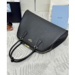 Prada Grande Borse Replica Alta Qualità Saffiano 1BG524 Nero