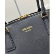 Prada Grande Borse Replica Alta Qualità Saffiano 1BG524 Nero