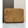 YSL Saint Laurent Grande Jamie 4.3 In Pelle Scamosciata Fulvo