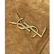 YSL Saint Laurent Grande Jamie 4.3 In Pelle Scamosciata Fulvo