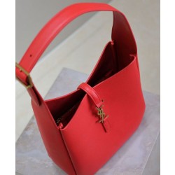 YSL Saint Laurent Le 5 A 7 Supple Piccola Granata Rosso