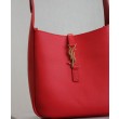 YSL Saint Laurent Le 5 A 7 Supple Piccola Granata Rosso