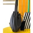 YSL Saint Laurent Paris Vii Piccola Hobo Granata Nero