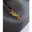 YSL Saint Laurent Paris Vii Piccola Hobo Granata Nero