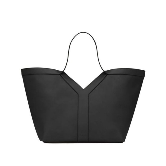 YSL Saint Laurent Y Bora Pari all'originale replica Tote in Pelle Nera