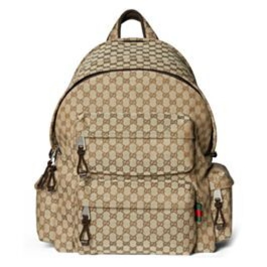 Zaino grande Gucci con logo Gucci 800182 Albicocca
