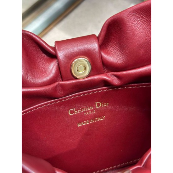 Replica Qualità superiore replica Dior Bow con fiocco chiaretto e metallo finitura oro Imitazioni Replica qualità specchio Qualità superiore replica Dior Bow con fiocco chiaretto e metallo finitura oro