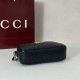 Replica Gucci 855273 GG Marmont borsa piccola per fotocamera nera Imitazioni Replica qualità specchio Gucci 855273 GG Marmont borsa piccola per fotocamera nera