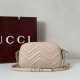 Replica Gucci 855273 GG Marmont borsa piccola per fotocamera rosa Imitazioni Replica qualità specchio Gucci 855273 GG Marmont borsa piccola per fotocamera rosa