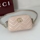 Replica Gucci 855273 GG Marmont borsa piccola per fotocamera rosa Imitazioni Replica qualità specchio Gucci 855273 GG Marmont borsa piccola per fotocamera rosa