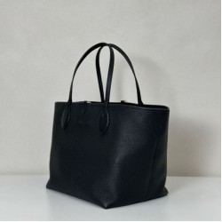 Replica qualità specchio Gucci 839112 Totissima borsa grande tote reversibile nero/marrone