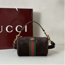 Gucci 846869 Mini borsa Ophidia scamosciato marron