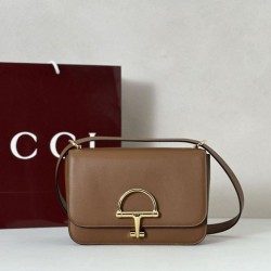 Replica qualità specchio Borse  di alta qualità piccola Siena Gucci 846705 marrone