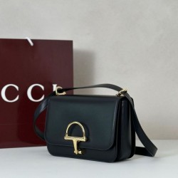 Borsa a tracolla piccola Siena Gucci 846705 Nero Borsa a tracolla piccola Siena Gucci 846705 Nero
