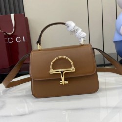 Replica qualità specchio Borse  piccola con manico Gucci Siena 855536 Borgogna