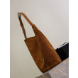 Borsa a secchiello morbida Niki YSL Saint Laurent pelle scamosciata caramello Borsa a secchiello morbida Niki YSL Saint Laurent pelle scamosciata caramello