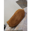 Borsa a secchiello morbida Niki YSL Saint Laurent pelle scamosciata caramello Borsa a secchiello morbida Niki YSL Saint Laurent pelle scamosciata caramello