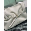 Borsa a spalla Prada Dada piccola in nappa beige