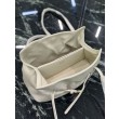 Borsa a spalla Prada Dada piccola in nappa beige