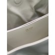 Borsa a spalla Prada Dada piccola in nappa beige