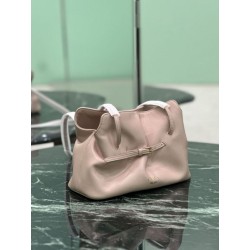 Borse Imitazioni a spalla Prada Dada piccola in nappa rosa