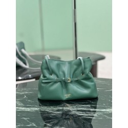 Borsa Replica 1:1 a spalla Prada Dada piccola in nappa verde