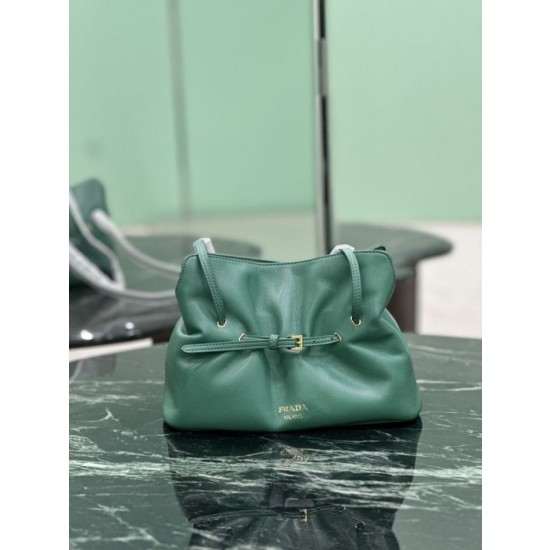 Borsa Replica 1:1 a spalla Prada Dada piccola in nappa verde
