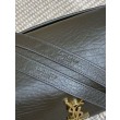 Borsa a spalla YSL Saint Laurent Niki Media/Grande pelle di agnello grana caffè leggero