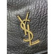 Imitazioni borse griffate a spalla YSL Saint Laurent Niki Media/Grande pelle di agnello grana nero