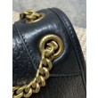 Imitazioni borse griffate a spalla YSL Saint Laurent Niki Media/Grande pelle di agnello grana nero