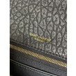 Imitazioni borse griffate a spalla YSL Saint Laurent Niki Media/Grande pelle di agnello grana nero