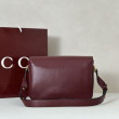 Borse Firmate Replica a tracolla piccola Gucci Horsebit 1955 Aura 847063 Borgogna Borse Firmate Replica a tracolla piccola Gucci Horsebit 1955 Aura 847063 Borgogna