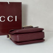 Borse Firmate Replica a tracolla piccola Gucci Horsebit 1955 Aura 847063 Borgogna Borse Firmate Replica a tracolla piccola Gucci Horsebit 1955 Aura 847063 Borgogna