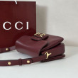Borse Firmate Replica a tracolla piccola Gucci Horsebit 1955 Aura 847063 Borgogna Borse Firmate Replica a tracolla piccola Gucci Horsebit 1955 Aura 847063 Borgogna