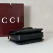 Borsa a tracolla piccola Gucci Horsebit 1955 Aura 847063 Nero Borsa a tracolla piccola Gucci Horsebit 1955 Aura 847063 Nero