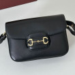 Borsa a tracolla piccola Gucci Horsebit 1955 Aura 847063 Nero Borsa a tracolla piccola Gucci Horsebit 1955 Aura 847063 Nero