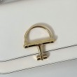 Borsa a tracolla piccola Siena Gucci 846705 bianco