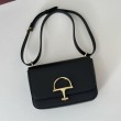 Borsa a tracolla piccola Siena Gucci 846705 Nero