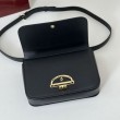Borsa a tracolla piccola Siena Gucci 846705 Nero