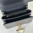 Borsa a tracolla piccola Siena Gucci 846705 Nero