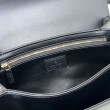 Borsa a tracolla piccola Siena Gucci 846705 Nero