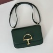 Borsa a tracolla piccola Siena Gucci 846705 verde