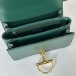 Borsa a tracolla piccola Siena Gucci 846705 verde