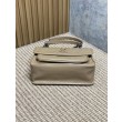 Borse Replica a tracolla vintage Niki media YSL Saint Laurent pelle cerata e oliata Albicocca