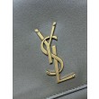 Borsa a tracolla YSL Saint Laurent Niki Besace grana Muschio leggero