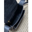Borse Replica Alta Qualità a tracolla YSL Saint Laurent Niki Besace grana nero