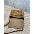 Borsa a tracolla YSL Saint Laurent Niki Besace marrone scamosciato 
