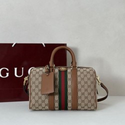 Borse Replica boston media Gucci Ophidia 857595 Marrone